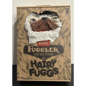 NIB VHTF Fuggler x Zuru, Hairy Fuggs Old Tooth, Grey Funny Ugly Monster 9"